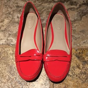 Nickels Red Patent Leather Loafers